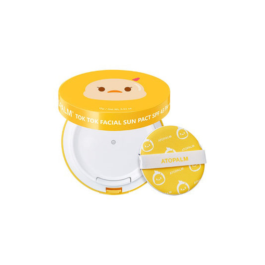 [ATOPALM] Tok Tok Facial Sun Pact 15g (SPF43/PA+++)